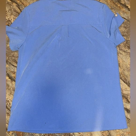 Figs Kasane top in Cecil blue - Picture 3 of 5